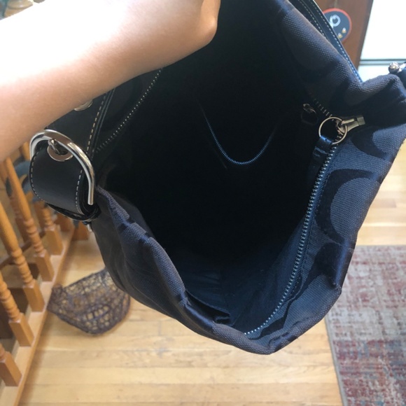 Coach Hobo Bag Y2K Early 2000s Classic Monogram - Picture 7 of 15